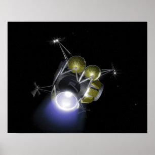 Póster Conceito de um grupo que sopra fora