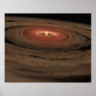 Poster Conceito do artista Mini Sistema Solar no Fazer