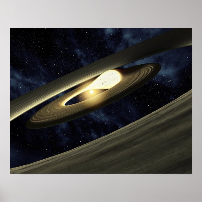 Poster Conceito do artista mostrando um pedaço de materia (Frente)