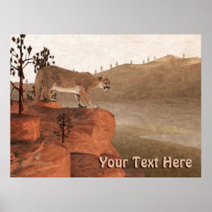 Póster Concentração - puma