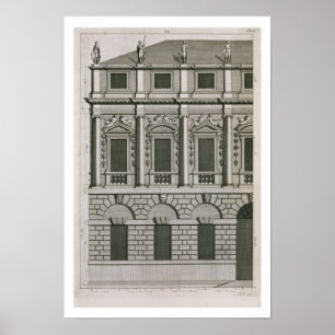 Póster Concepção arquitectónica que demonstra o propo 