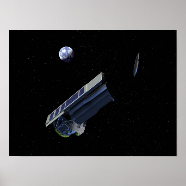 Poster Concepção artística do Spitzer (Frente)