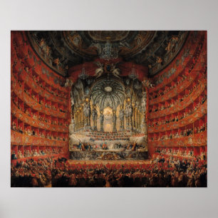 Poster Concerto dado por Cardinal de La Rochefoucauld