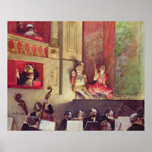 Póster Concerto do café