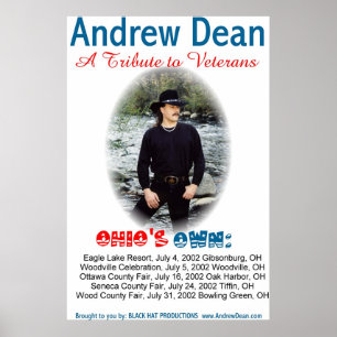 Poster Concertos do verão 2002 do decano de Andrew