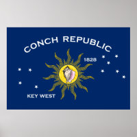 Conch Republic Flag Key West Florida