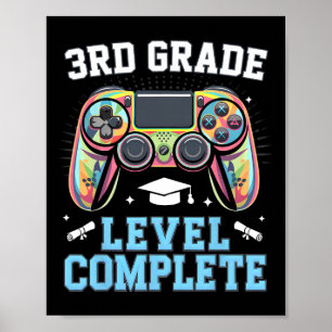 Poster Concluiu a 3ª Série Último Dia de Aula Jogador