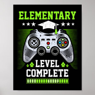 Poster Conclusão do Nível Fundamental Turma de 2025 Gamer