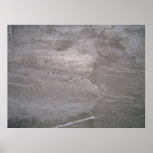 Poster Concrete grey gray wall plaster