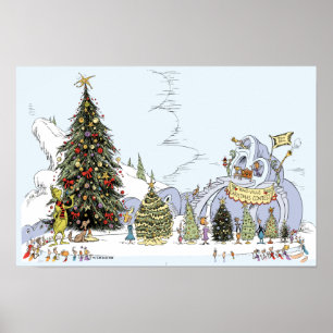 Poster Concurso da Árvore de Natal de Whoville