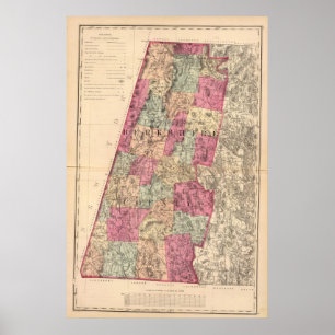 Póster Condado de Berkshire