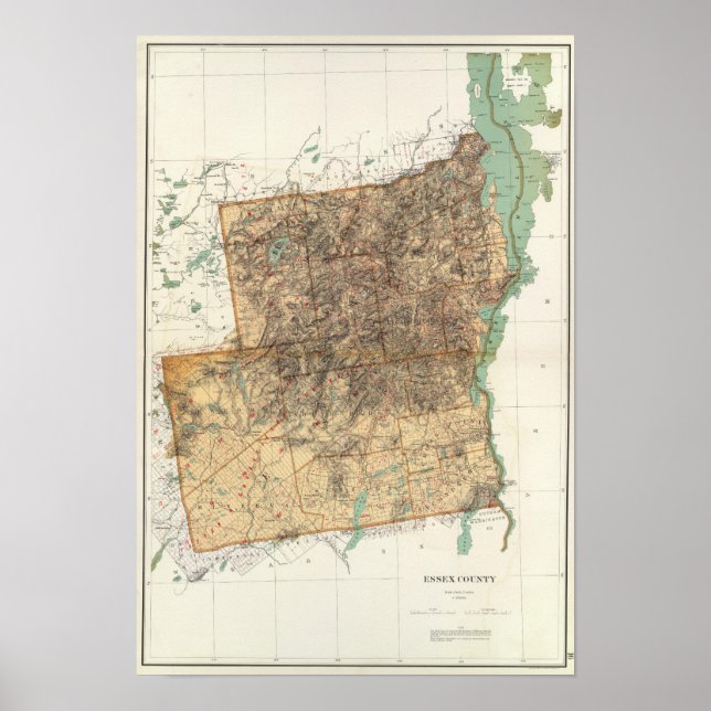 Póster Condado de Essex (Frente)
