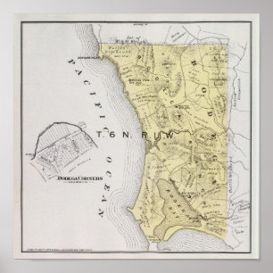 Poster Condado de Sonoma, Califórnia 15