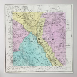 Poster Condado de Sonoma, Califórnia 22