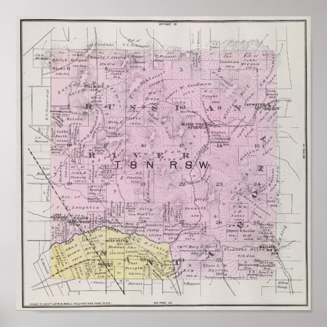 Póster Condado de Sonoma, Califórnia 24 (Frente)
