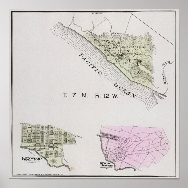 Póster Condado de Sonoma, Califórnia 29 (Frente)