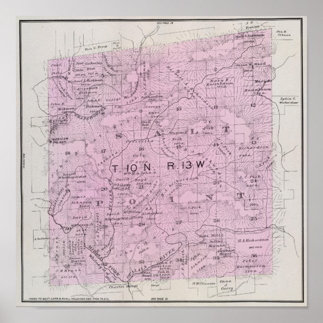 Póster Condado de Sonoma, Califórnia 34 (Frente)