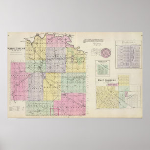 Poster Condado de Wabaunsee, Kansas