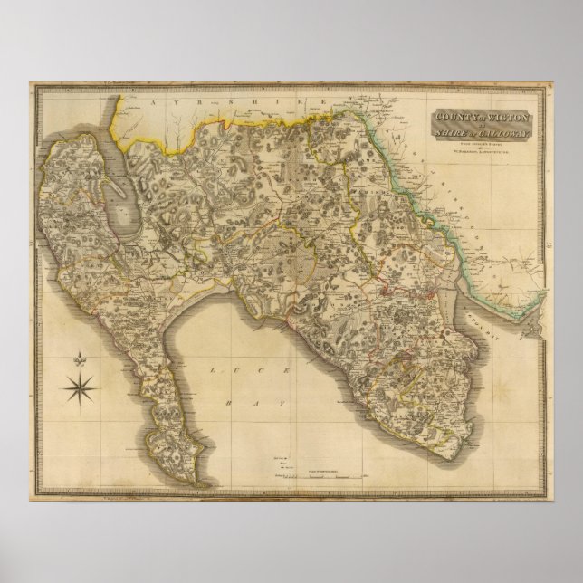 Poster Condado de Wigton (Frente)