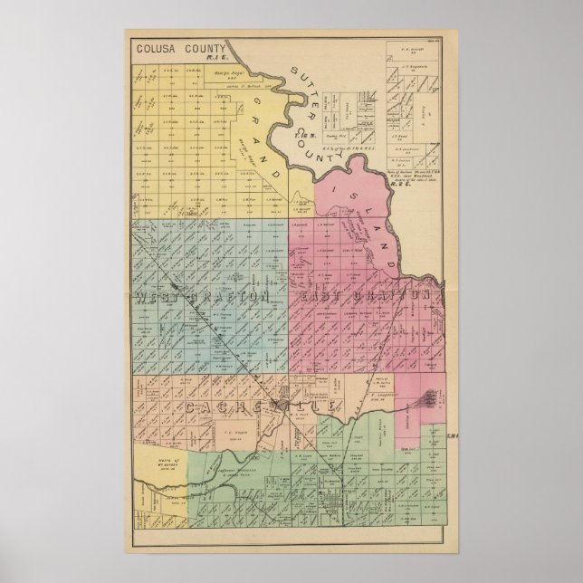 Poster Condado de Yolo 3 (Frente)