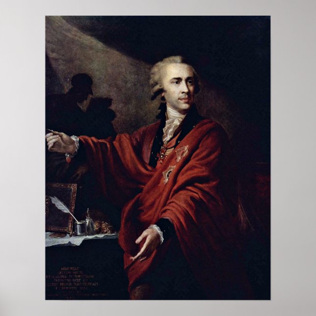 Póster Conde Alexei Pushkin de Giovanni Lampi, o Velho (Frente)