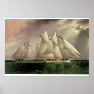 Póster Condução de Colômbia Dauntless no copo do furac