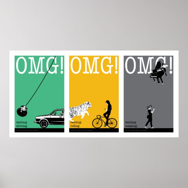 Poster conduzir, andar. 4 (Frente)