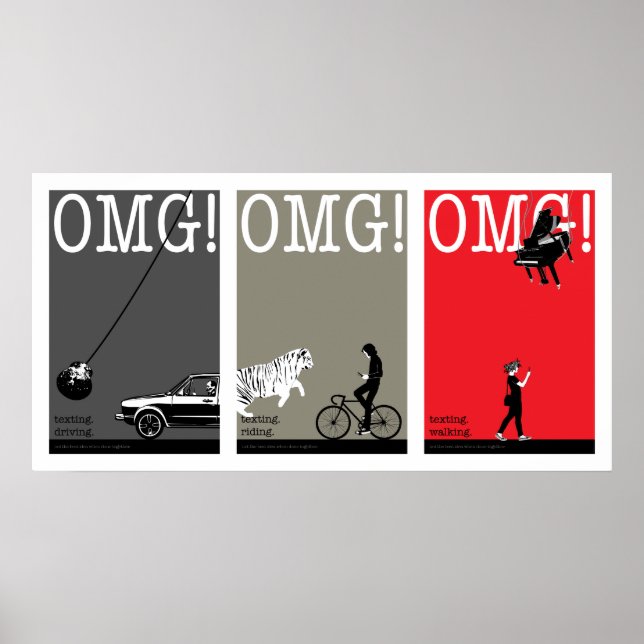 Póster conduzir, andar. 5 (Frente)