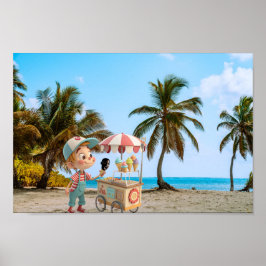 Poster Cone de Grito de Gelo