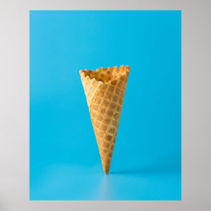 Poster cone sorvete
