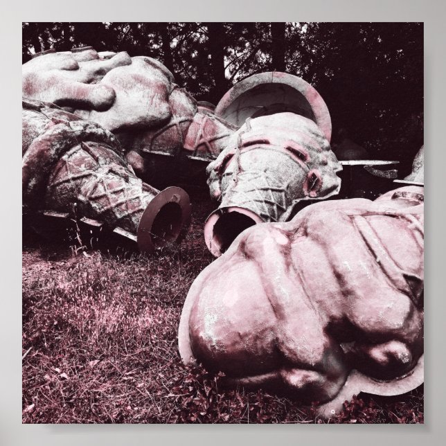 Poster cones de sorvete de Verão de fibra de vidro (Frente)