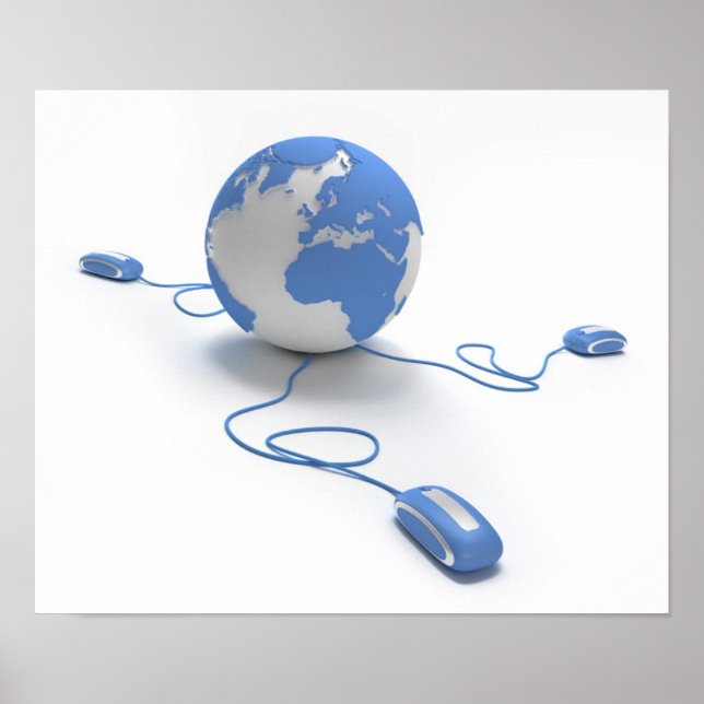 Poster Conexão mundial (Frente)