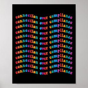 Poster Conexão sobre o Autismo de Conformidade Consciênci