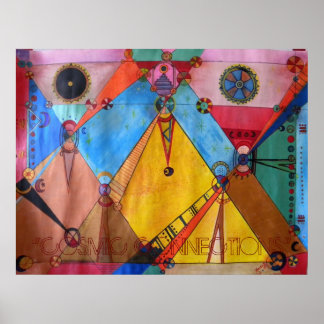 Póster Conexões, "CONEXÕES CÓSMICAS"