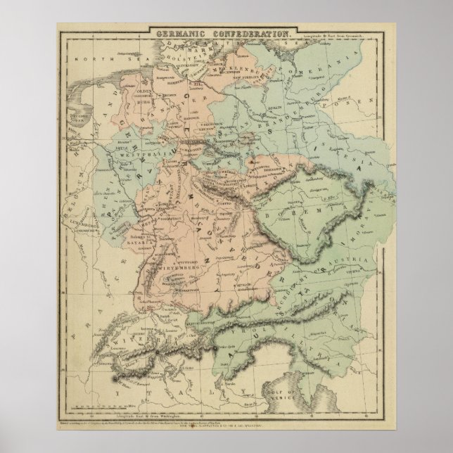 Poster Confederação Germânica (Frente)