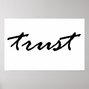 Poster Confiança