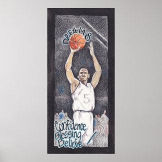 Poster Confiança, Bênçãos aos Sonhos!