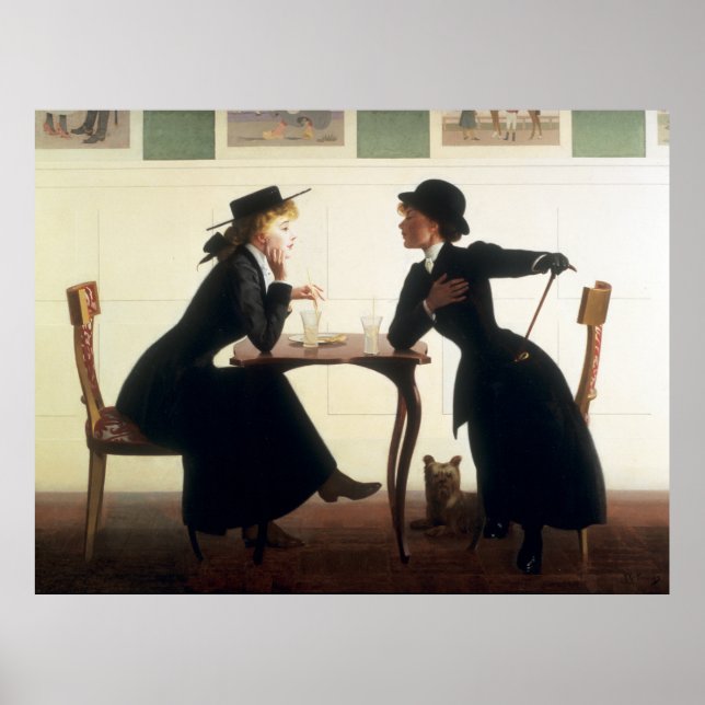 Poster Confides de Harry Watrous (Frente)