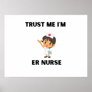 Poster confie em mim, sou enfermeira