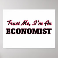 Confie em mim, sou um economista