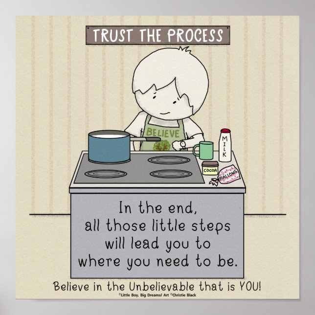 Poster Confie no Processo (Frente)