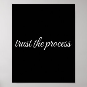 Poster Confie no Processo, Terapia de Saúde Mental