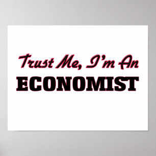 Poster Confie que eu mim é um economista