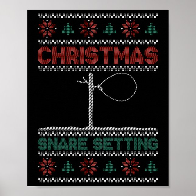 Poster Configuração de Armadilha de Natal - Armadilha de  (Frente)