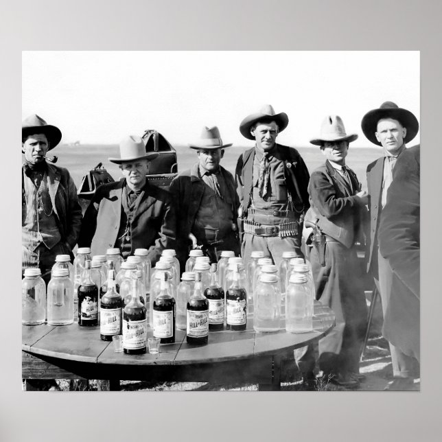 Poster CONFISCAÇÃO DE PROIBIÇÃO - TEXAS c. 1928 (Frente)