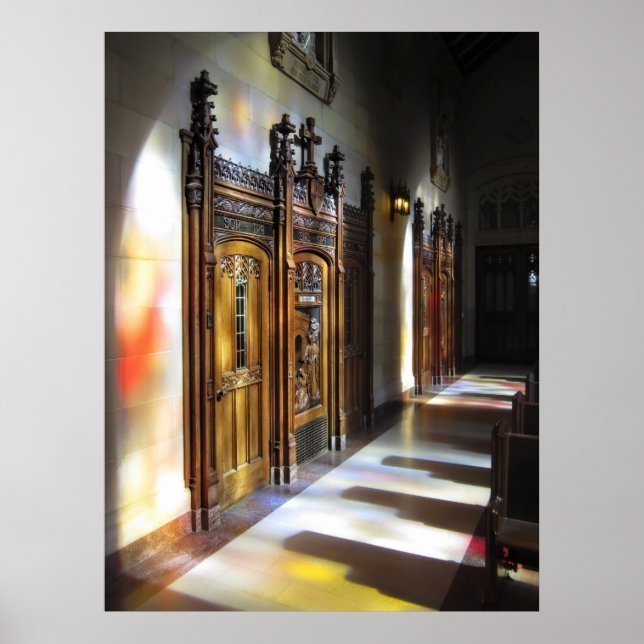 Póster Confissão Booth - Ruas. Dominics - São Francisco (Frente)