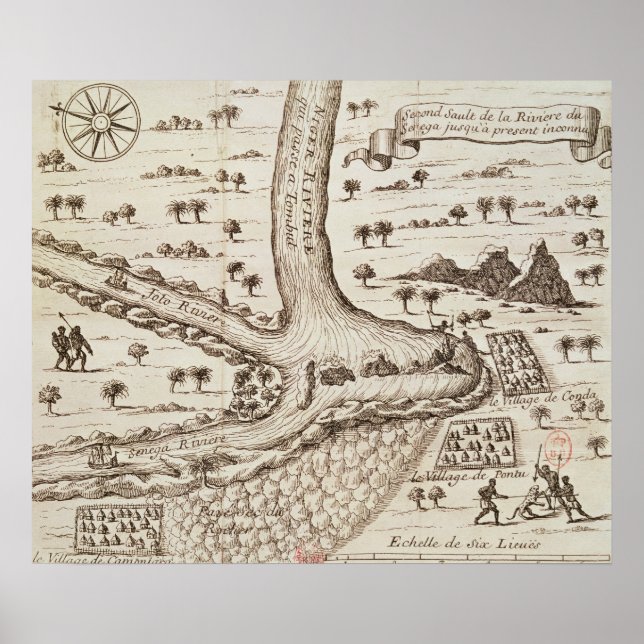 Poster Confluência do Níger (Frente)