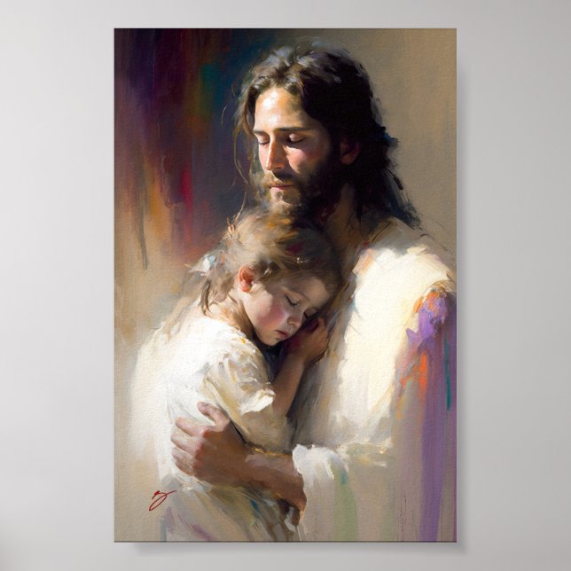 Poster Confortar as crianças (Frente)