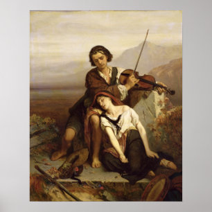 Póster Conforto no sofrimento, c.1852
