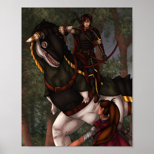 Poster Confronto de Carnotaurus